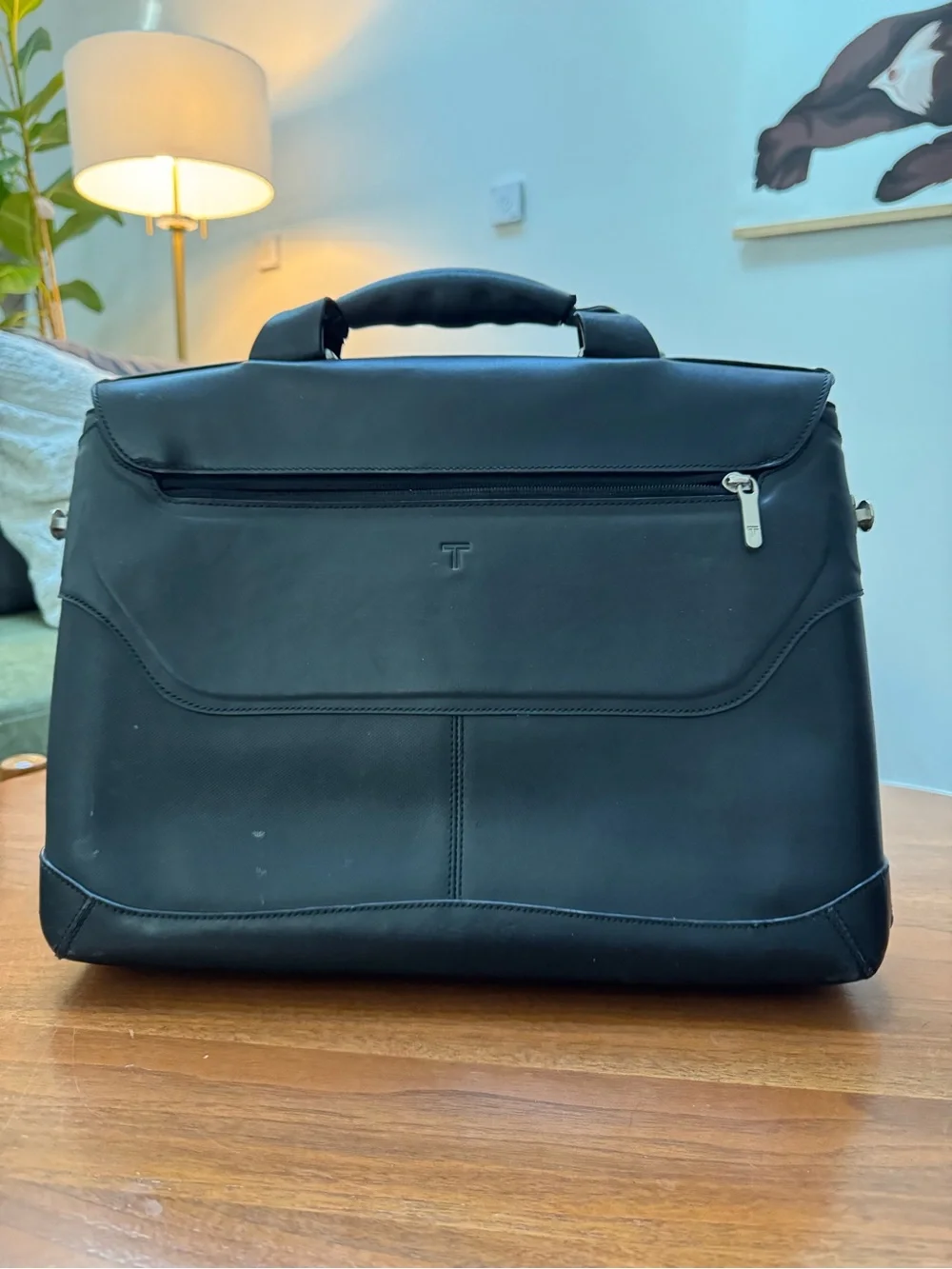 Tumi sleek leather